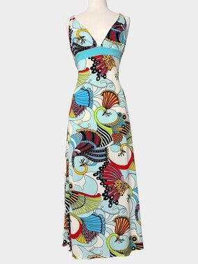 American Vintage Multicolor Floral-Print Maxi Dress